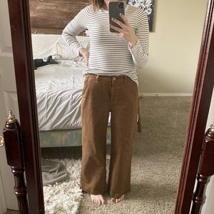 Everlane Wide Leg Crop Pants